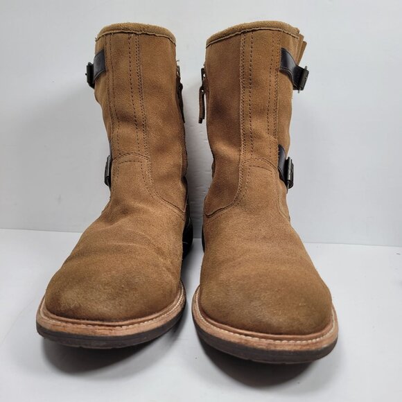 UGG Jaren Men's Brown Suede Leather Mid-Calf Boots S/N1017253 US Size 12 - Picture 3 of 11